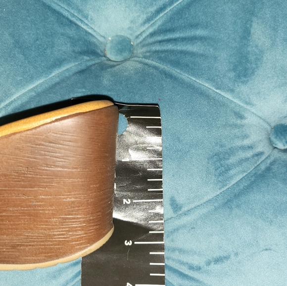 NWOT Anne Klein Pastel Rainbow Size 7 Slip on Wedge Striped Summer - Picture 5 of 5